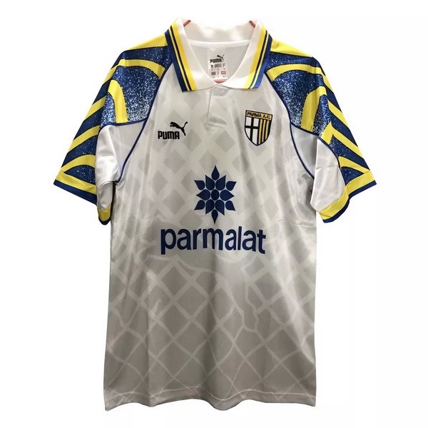 Camiseta Parma Primera Equipo Retro 1995 1997 Blanco
